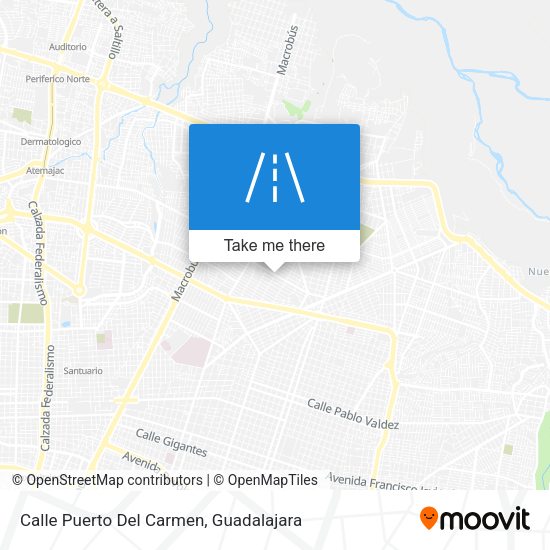Mapa de Calle Puerto Del Carmen