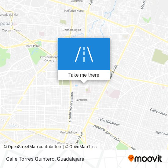 Mapa de Calle Torres Quintero