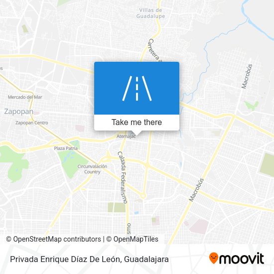 Privada Enrique Díaz De León map