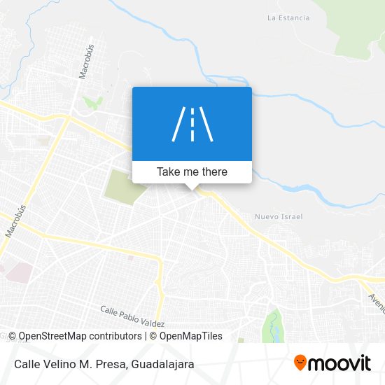 Calle Velino M. Presa map