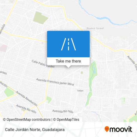 Calle Jordán Norte map