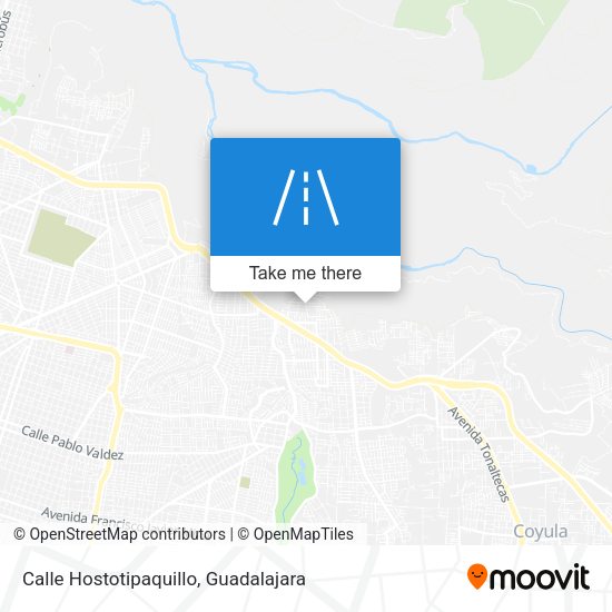 Calle Hostotipaquillo map