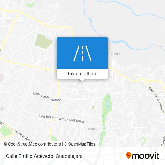 Calle Emilio Acevedo map