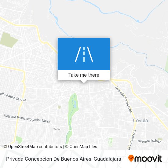 Privada Concepción De Buenos Aires map