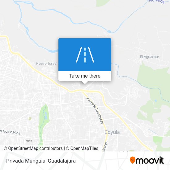 Privada Munguía map