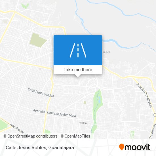 Mapa de Calle Jesús Robles