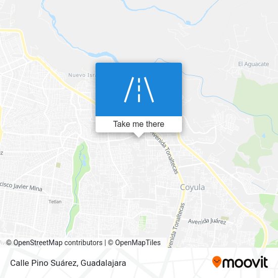 Calle Pino Suárez map