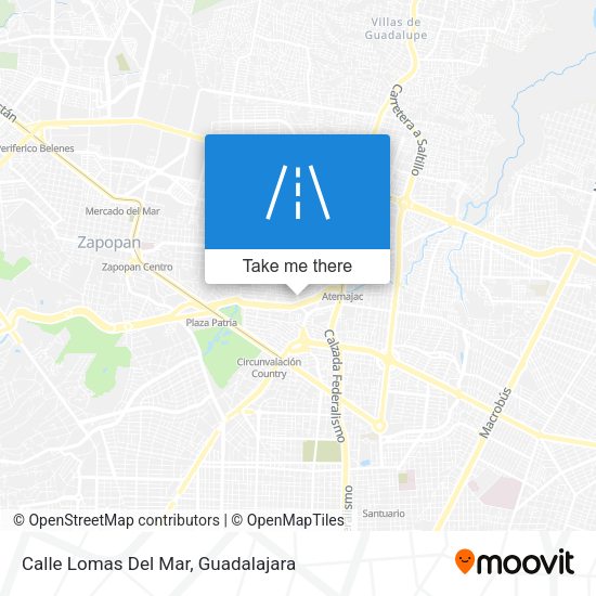 Calle Lomas Del Mar map