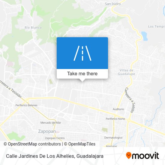 Mapa de Calle Jardines De Los Alhelíes
