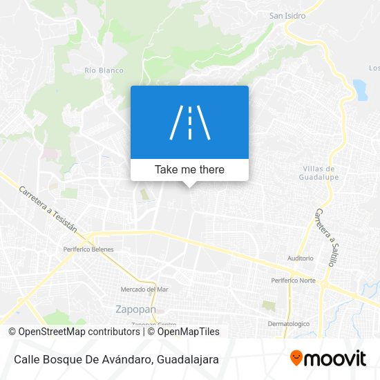 Calle Bosque De Avándaro map