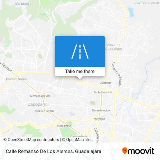 Calle Remanso De Los Alerces map