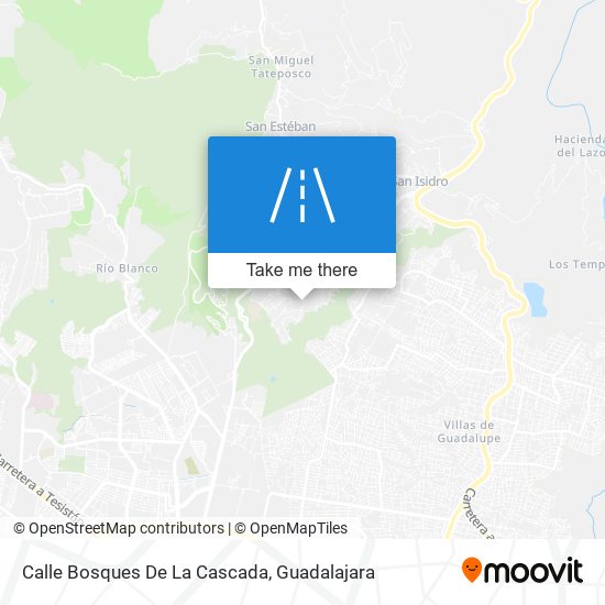 Calle Bosques De La Cascada map
