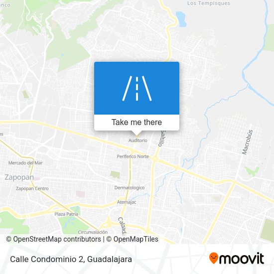 Mapa de Calle Condominio 2