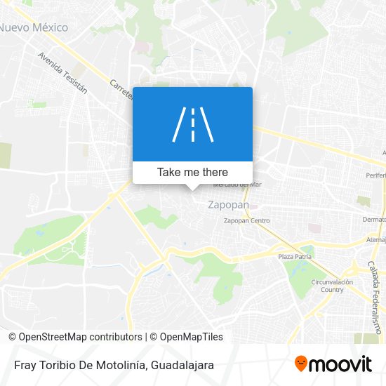 Fray Toribio De Motolinía map