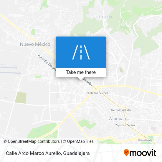 Calle Arco Marco Aurelio map