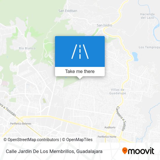 Calle Jardín De Los Membrillos map