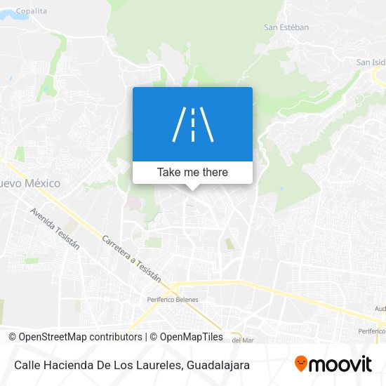 Calle Hacienda De Los Laureles map