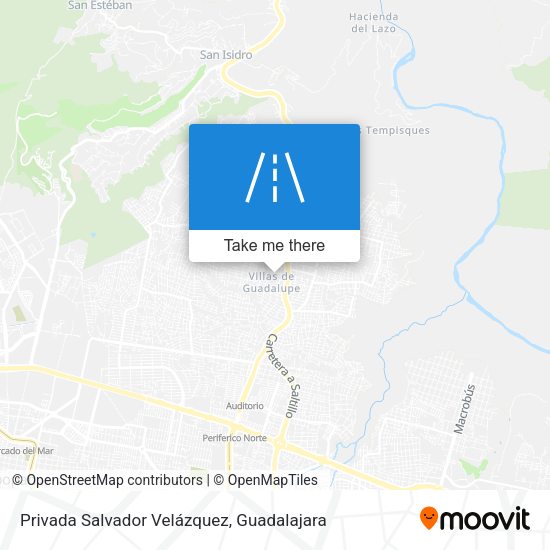 Privada Salvador Velázquez map