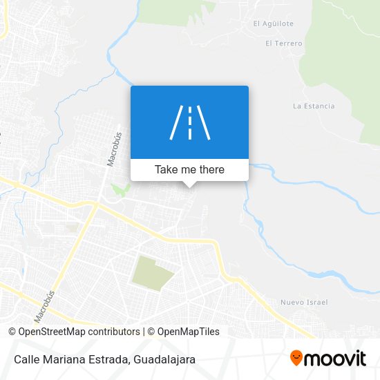 Mapa de Calle Mariana Estrada