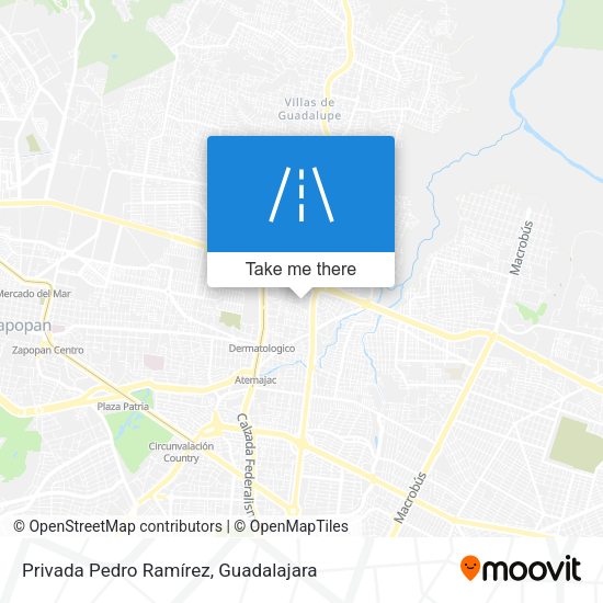 Privada Pedro Ramírez map