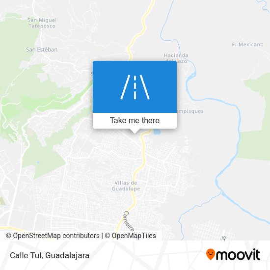 Mapa de Calle Tul