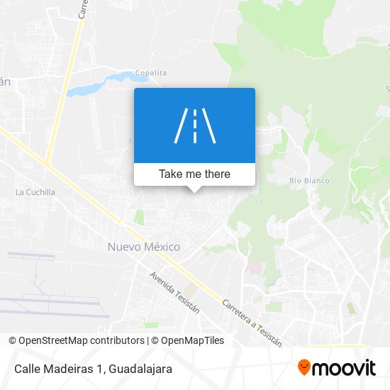 Mapa de Calle Madeiras 1