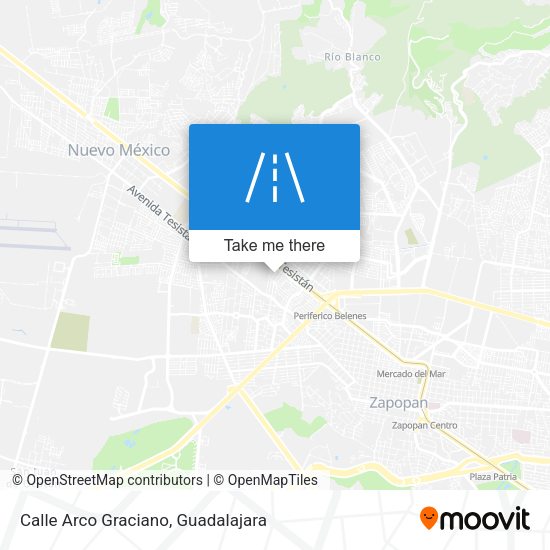 Mapa de Calle Arco Graciano