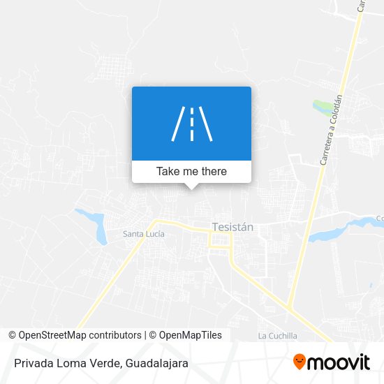 Privada Loma Verde map