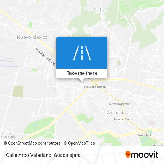Calle Arco Valeriano map