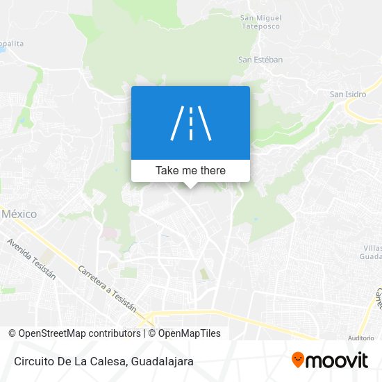 Circuito De La Calesa map