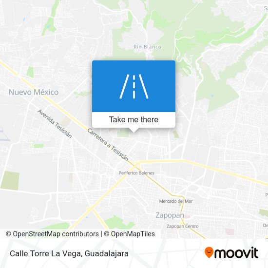 Mapa de Calle Torre La Vega