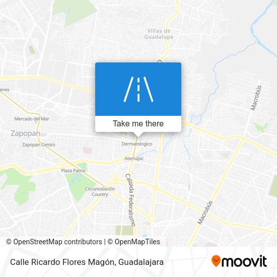 Calle Ricardo Flores Magón map