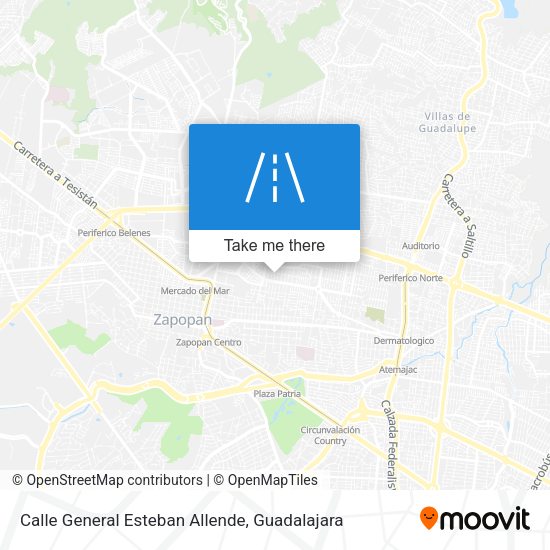 Calle General Esteban Allende map