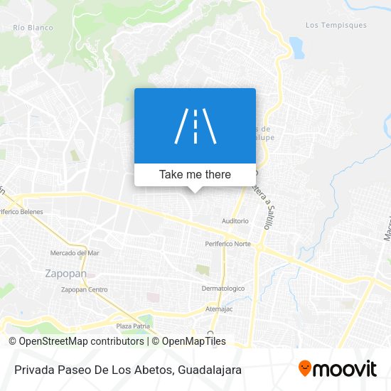 Privada Paseo De Los Abetos map