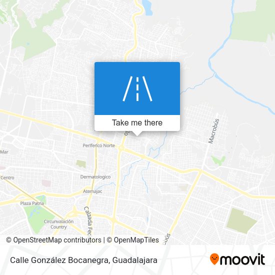Calle González Bocanegra map