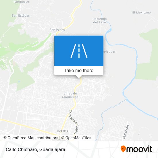 Calle Chícharo map