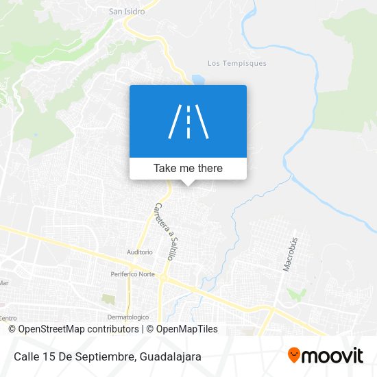 Calle 15 De Septiembre map