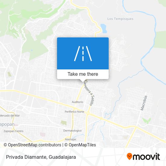 Mapa de Privada Diamante
