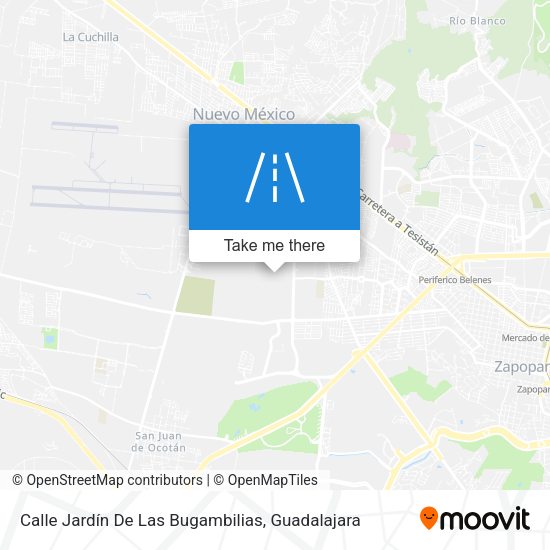 Calle Jardín De Las Bugambilias map