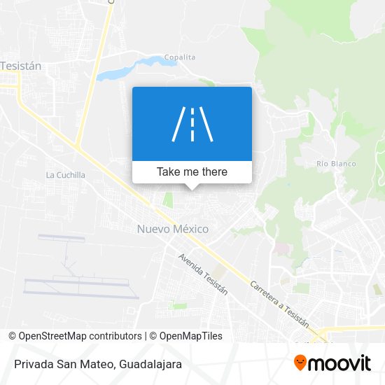 Privada San Mateo map