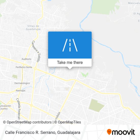 Calle Francisco R. Serrano map