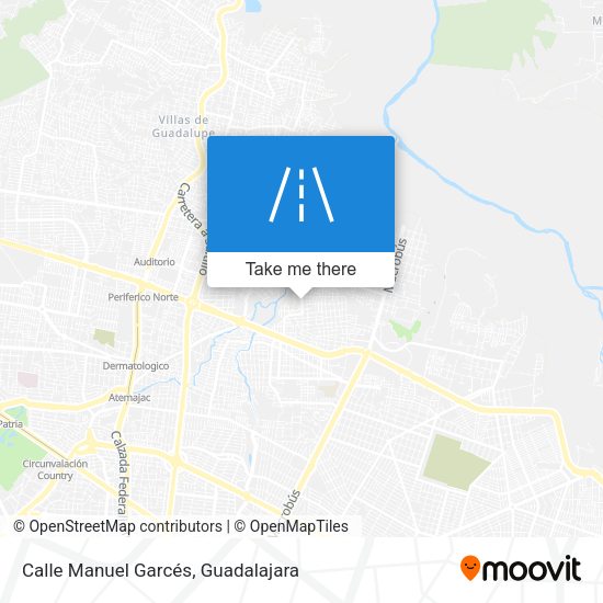 Calle Manuel Garcés map