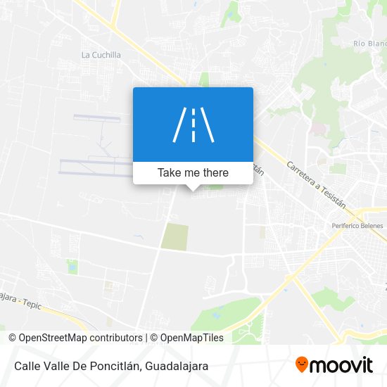 Calle Valle De Poncitlán map
