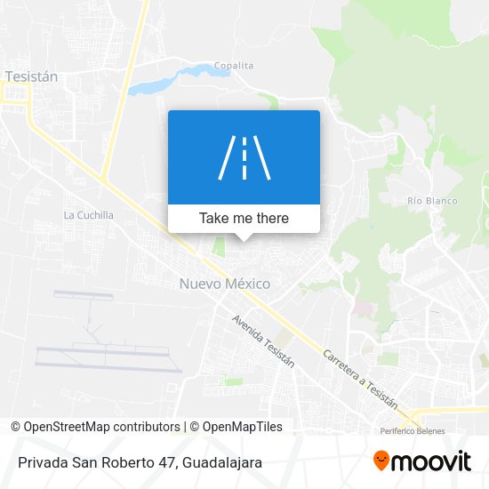 Privada San Roberto 47 map