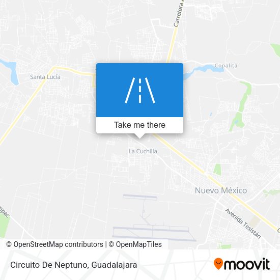 Circuito De Neptuno map
