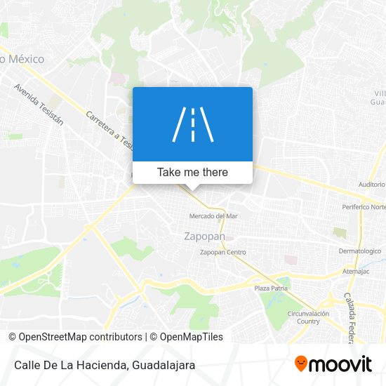 Calle De La Hacienda map