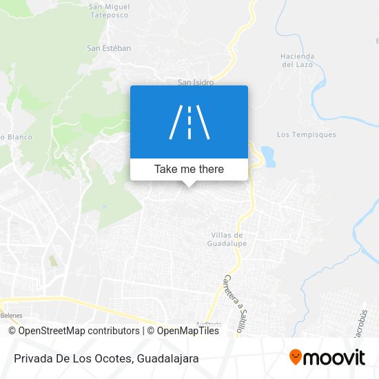 Privada De Los Ocotes map