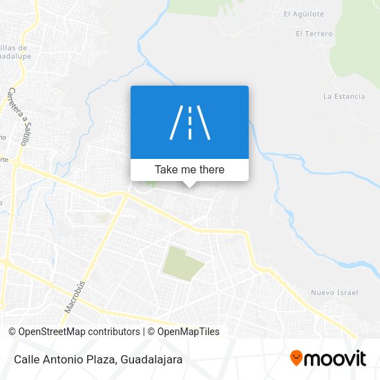 Calle Antonio Plaza map