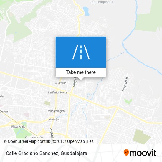 Calle Graciano Sánchez map