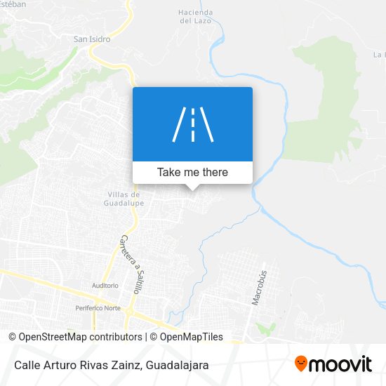 Calle Arturo Rivas Zainz map